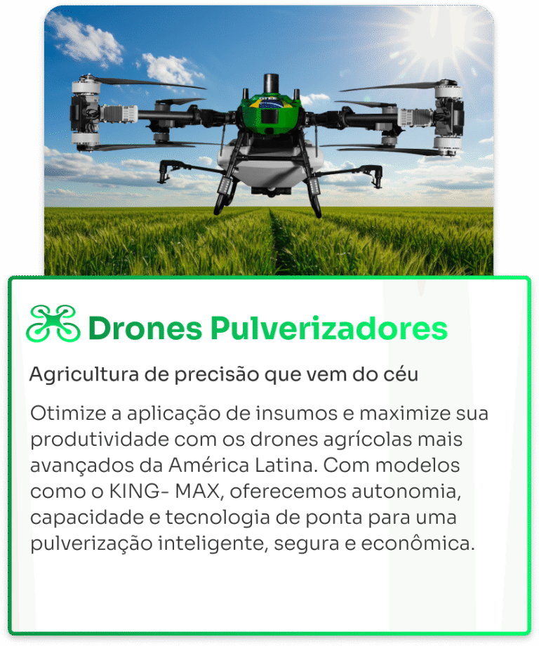 Drone de pulverização KING