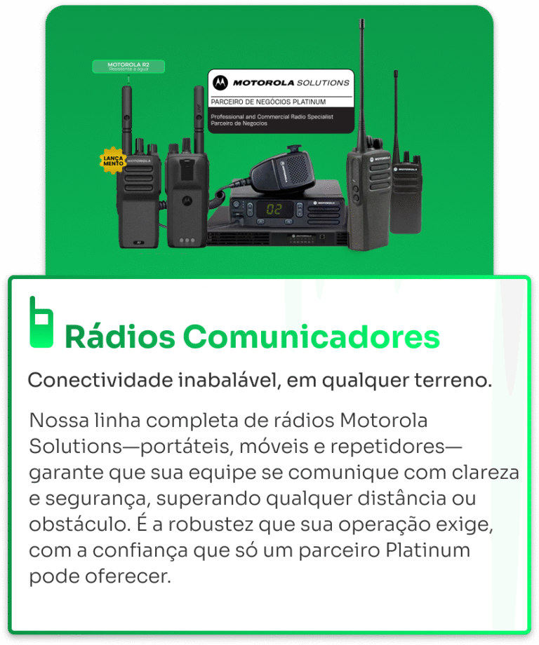 Rádio comunicador Motorola